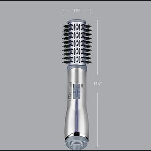 INFINITIPRO CONAIR Titanium Ceramic drying & styling Hot Air Brush, 1.5 ββ